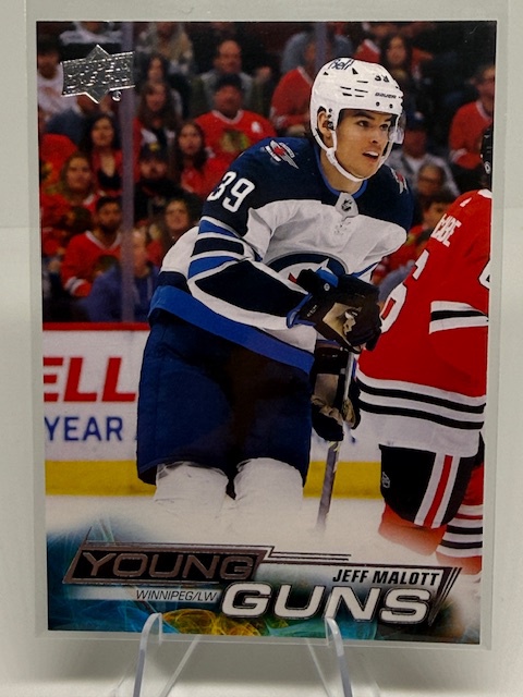 2022-23 Upper Deck Jeff Malott #247 RC front