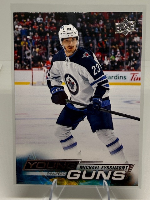 2022-23 Upper Deck Michael Eyssimont #457 RC front