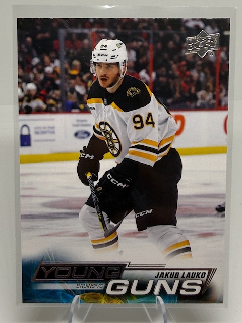 2022-23 Upper Deck Jakub Lauko #468 RC front