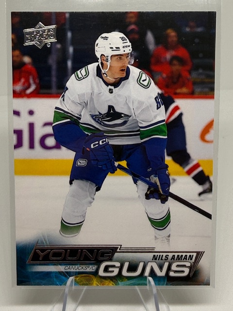 2022-23 Upper Deck Nils Aman #454 RC front