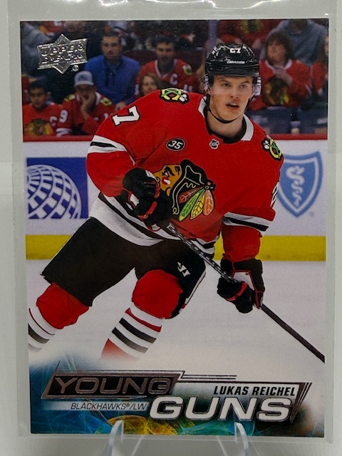 2022-23 Upper Deck Lukas Reichel #235 RC front