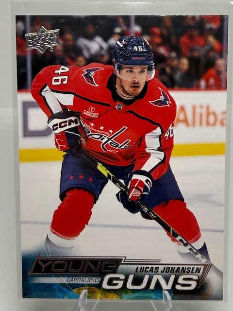 2022-23 Upper Deck Lucas Johansen #482 RC front