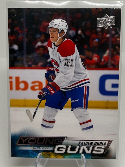 2022-23 Upper Deck Kaiden Guhle #480 RC front