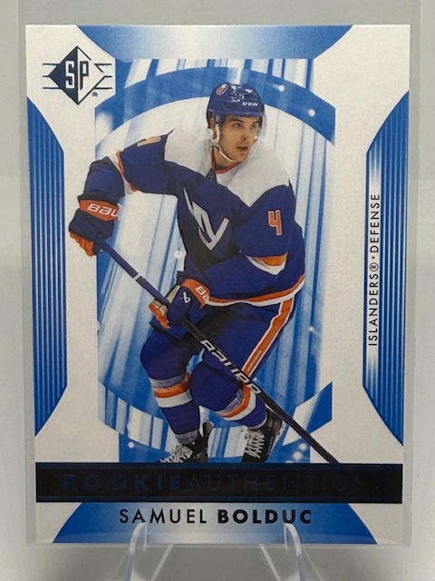 2023-24 SP - Blue Samuel Bolduc #109 RC front