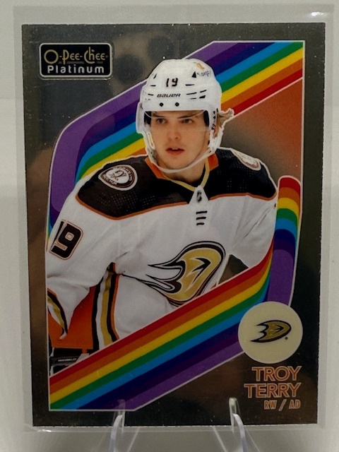 2023-24 O-Pee-Chee Platinum - Retro Troy Terry #R-57 front