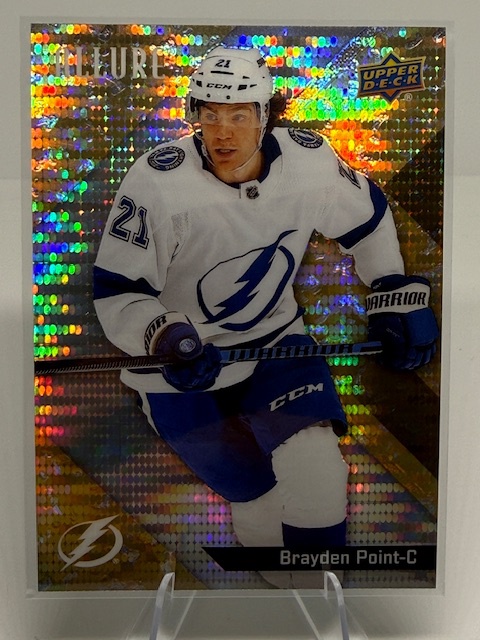 2024-25 Upper Deck Allure - Glitter Bomb Gold Brayden Point #36 SN199 front