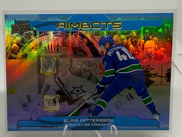 2024-25 Upper Deck - Aimbots Elias Pettersson #AB-5 front