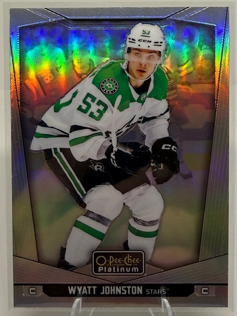 2024-25 O-Pee-Chee Platinum - Rainbow Wyatt Johnston #64 front