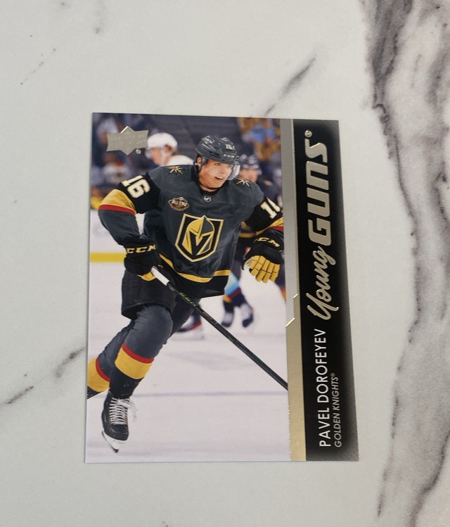 2021-22 Upper Deck Pavel Dorofeyev #496 RC front