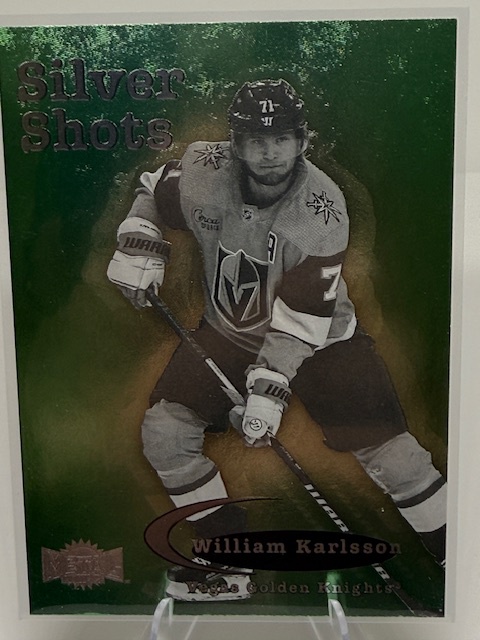 2024-25 SkyBox Metal Universe - Silver Shots William Karlsson #SS-28 front