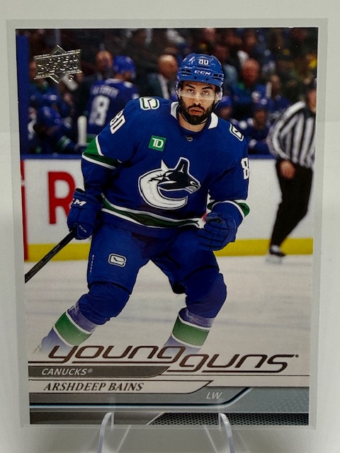 2024-25 Upper Deck Arshdeep Bains #231 RC front