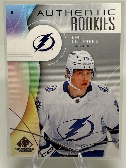 2024-25 SP Game Used Emil Lilleberg #246 RC front