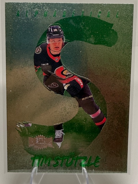 2024-25 SkyBox Metal Universe - Alphabetical Tim Stutzle #A-19 front