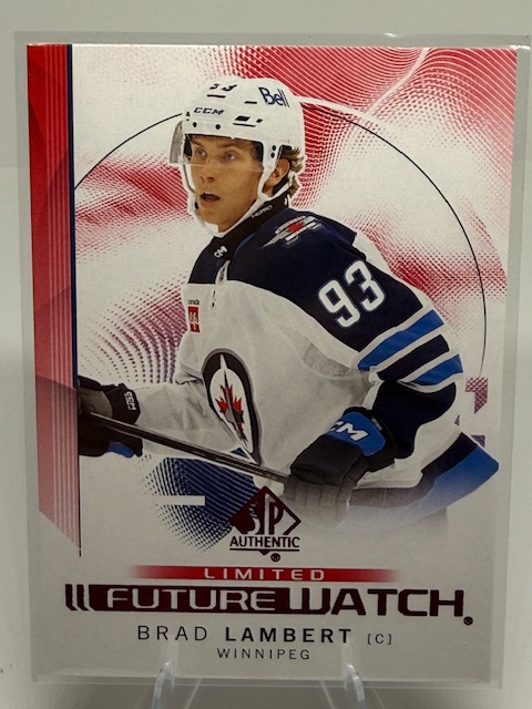 2024-25 SP Authentic - Limited Red Brad Lambert #151 front