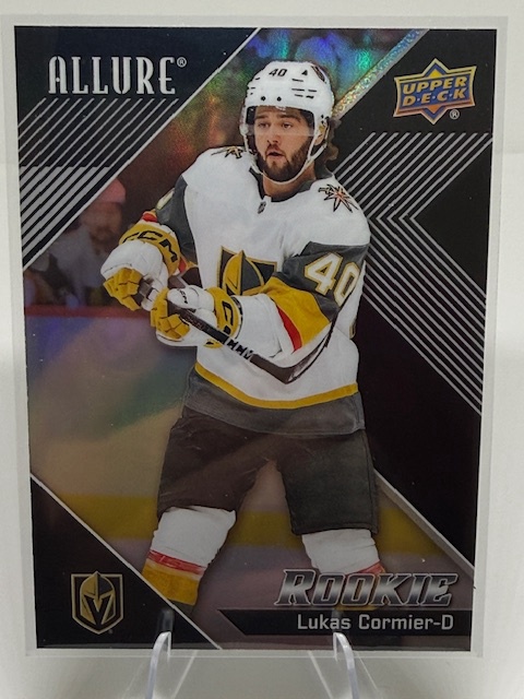 2024-25 Upper Deck Allure - Black Rainbow Lukas Cormier #115 front
