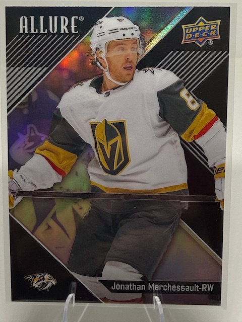 2024-25 Upper Deck Allure - Black Rainbow Jonathan Marchessault #81 front