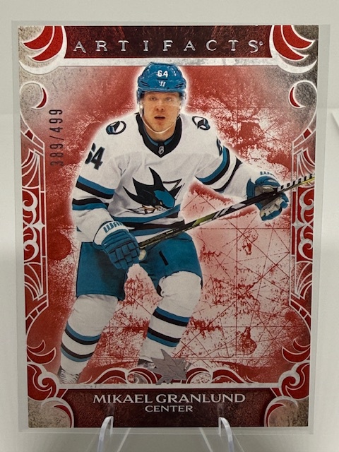 2024-25 Upper Deck Artifacts - Ruby Mikael Granlund #54 SN499 front