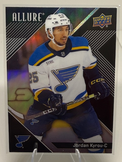 2024-25 Upper Deck Allure - Black Rainbow Jordan Kyrou #76 front