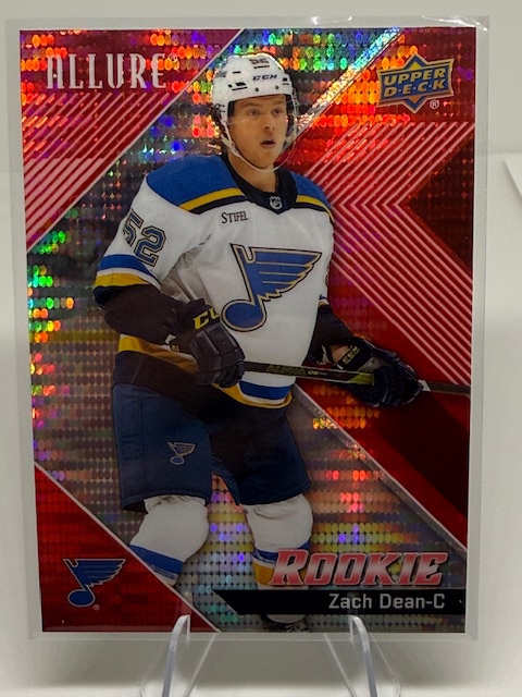 2024-25 Upper Deck Allure - Red Rainbow Zach Dean #126 front