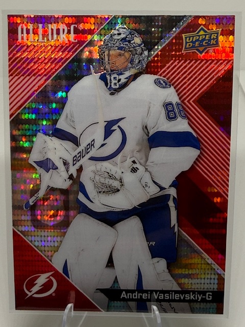 2024-25 Upper Deck Allure - Red Rainbow Andrei Vasilevskiy #73 front