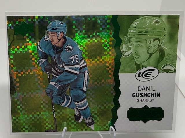 2023-24 Upper Deck Ice - Green Danil Gushchin #124 front