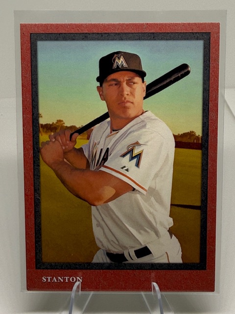 2014 Topps Turkey Red Giancarlo Stanton #96 front