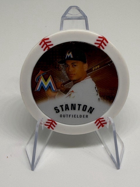 2013 Topps MLB Chipz Giancarlo Stanton #NNO front