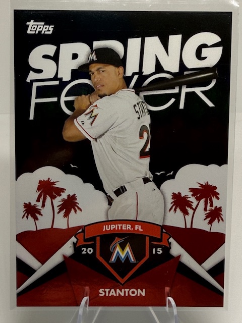 2015 Topps - Spring Fever Giancarlo Stanton #SF-14 front