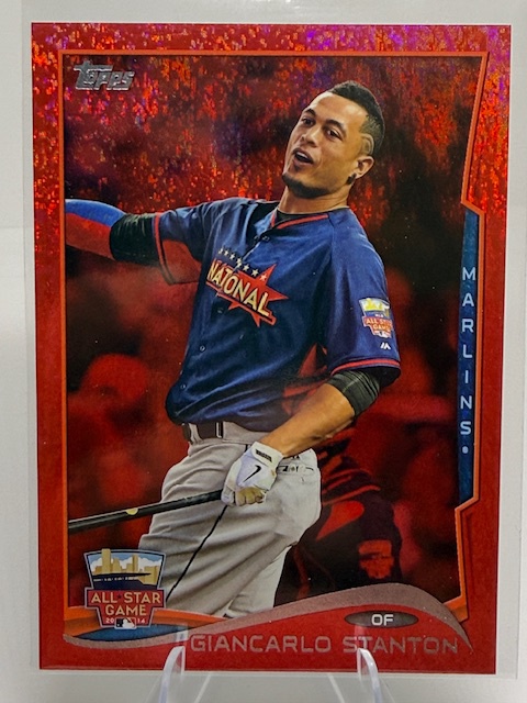 2014 Topps Update - Red Foil Giancarlo Stanton #US-238 front