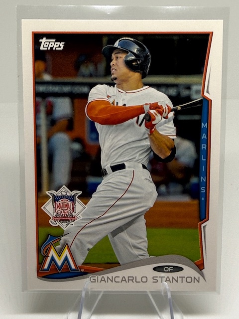 2014 Topps National League All-Stars Giancarlo Stanton #NL-13 front