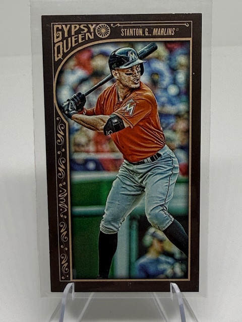 2015 Topps Gypsy Queen - Mini Giancarlo Stanton #180 front