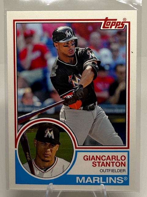 2015 Topps Archives Giancarlo Stanton #235 front