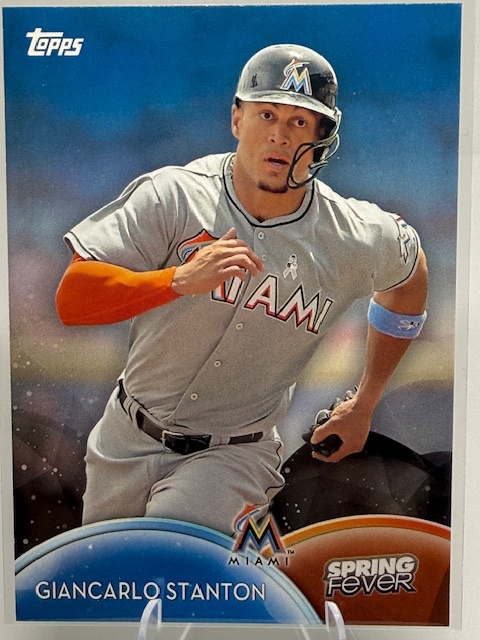 2016 Topps - Spring Fever Giancarlo Stanton #SF-42 front
