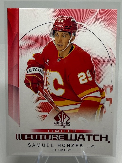 2024-25 SP Authentic - Limited Red Samuel Honzek #166 front