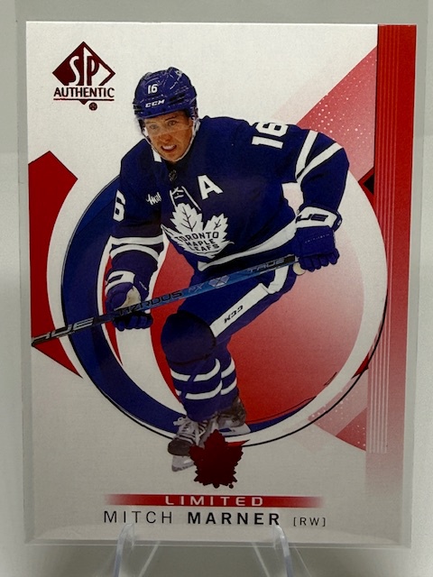 2024-25 SP Authentic - Limited Red Mitch Marner #3 front