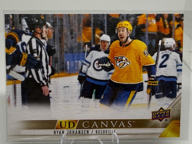 2022-23 Upper Deck - UD Canvas Ryan Johansen #C168 front