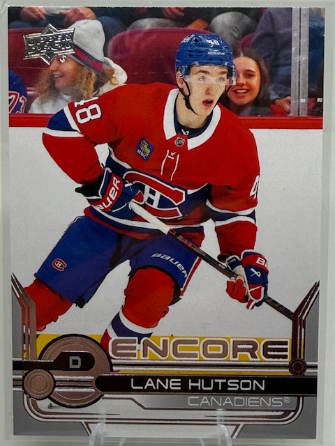 2024-25 Upper Deck - Encore Lane Hutson #E-24 front