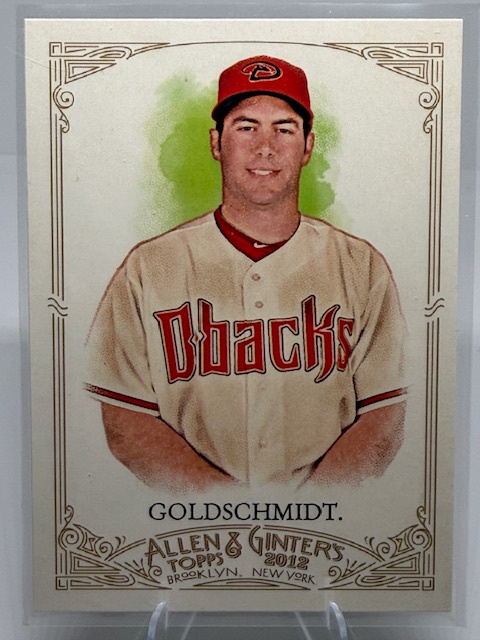 2012 Topps Allen & Ginter Paul Goldschmidt #24 front