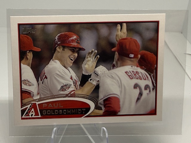2012 Topps Mini Paul Goldschmidt #608 front