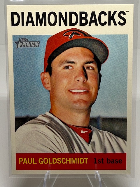 2013 Topps Heritage Paul Goldschmidt #304 front