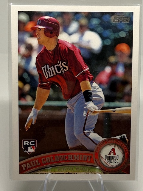 2011 Topps Update Paul Goldschmidt #US47 RC front