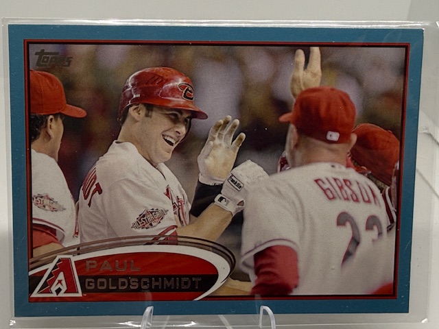 2012 Topps - Blue Paul Goldschmidt #608 front