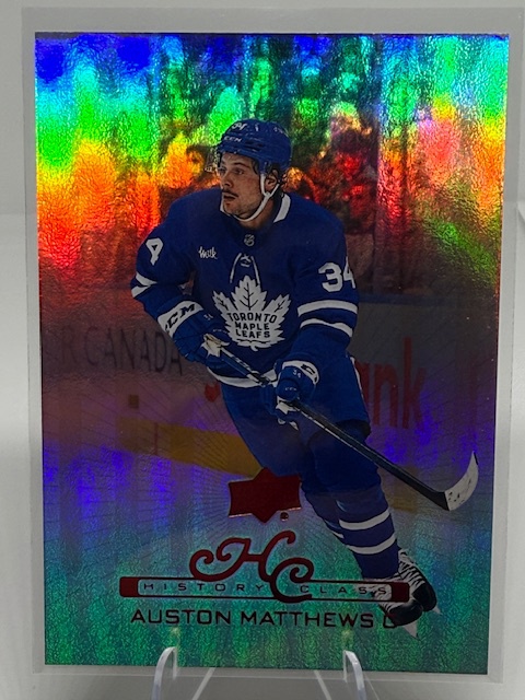2022-23 Upper Deck - 1999-00 Upper Deck Retro History Class Auston Matthews #HC-44 front