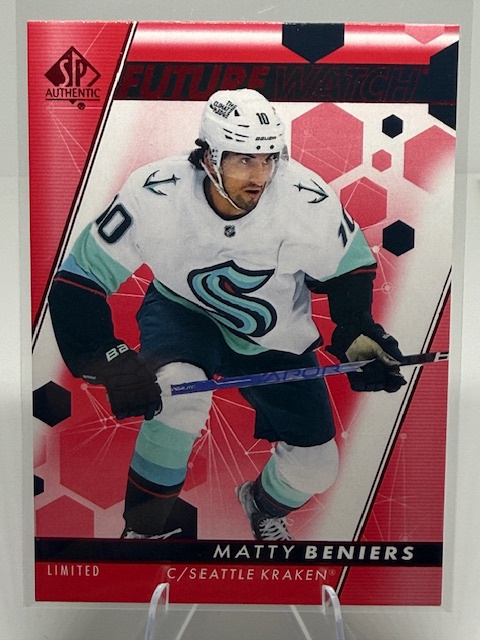 2022-23 SP Authentic - Limited Red Matty Beniers #103 front