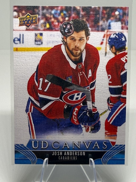 2023-24 Upper Deck - UD Canvas Josh Anderson #C166 front