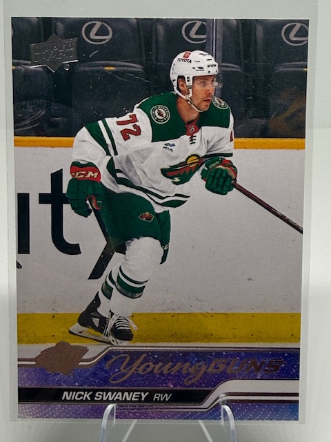 2023-24 Upper Deck Nick Swaney #458 RC front