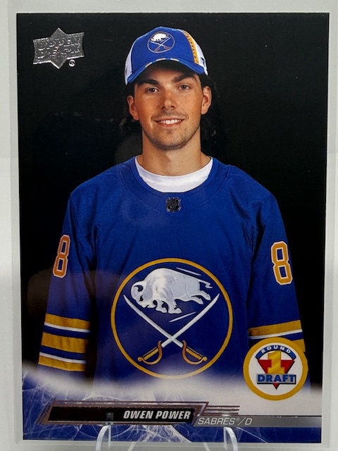2022-23 Upper Deck Owen Power #750 front
