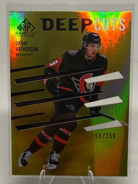 2023-24 SP Game Used - Deep Cuts Drake Batherson #DC-57 SN250 front
