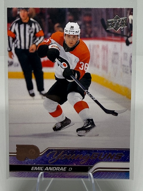 2023-24 Upper Deck Emil Andrae #466 RC front