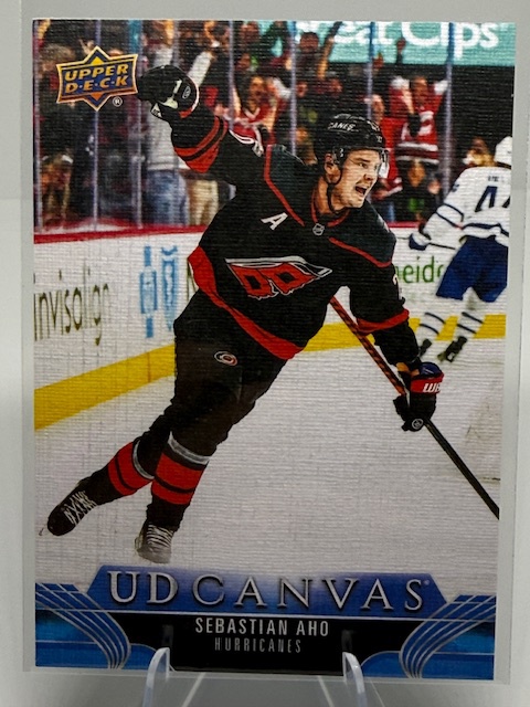 2023-24 Upper Deck - UD Canvas Sebastian Aho #C135 front